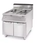Friteuza pe gaz, dubla, 22+22 litri