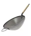 Tigaie wok 32 cm "Mineral B Bois" - de Buyer