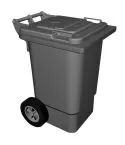 Cos gunoi 120 litri