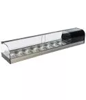 Vitrina rece tapas, 2 niveluri, 8xGN1/3