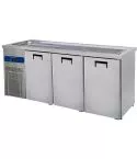 Modul refrigerat de servire, 1 cuva pe stanga, 3 usi pentru butoaie 50 l