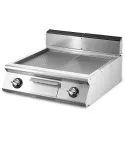 Grill electric cu placa striata, de banc,  695x610 mm