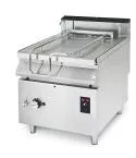 Tigaie basculanta pe gaz, 50 lt, bazin actionat electric