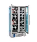 Vitrina de vinuri refrigerata, 2 usi vitrate, 180 sticle