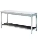 Masa de lucru, fara rebord, polita inferioara, 1800x700 mm
