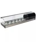 Vitrina rece tapas, 2 niveluri, 6xGN1/3