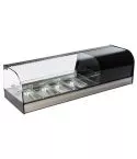 Vitrina rece tapas, 2 niveluri, 4xGN1/3