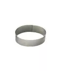 Forma ovala din inox pentru prajituri 21 x 14 x 4,5 cm - de Buyer