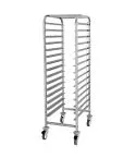 Carucior tavi, capacitate 15 tavi 600x400 mm