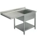 Spalator, cuva cu picurator suspendat stanga, 1200x600 mm