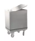 Carucior pentru faina, capacitate 150 litri