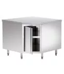 Masa tip dulap pe colt, fara rebord, 900x600 mm