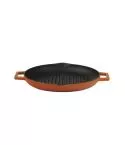 Tigaie grill 26 cm fonta, portocaliu - LAVA
