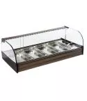 Vitrina calda, de banc, 4xGN1/3
