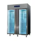 Dulap refrigerare, 2 usi vitrate, 1400 litri, GN 2/1