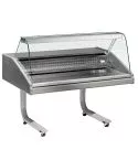 Vitrina rece pentru peste, pe roti, l=1500 mm