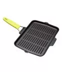Tigaie grill 21 x 30 cm, maner galben - LAVA