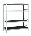 Rastel cu 4 polite, 1400x500x1800 mm
