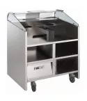 Statie mobila live-cooking Libero Point Electrolux Professional. Adecvat pentru 2 aparate din gama Libero HP