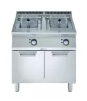 Friteuza electrica autonoma, 7+7 litri, cu 2 cuve in forma de „V” (elementi de incalzire externi) si 2 cosuri