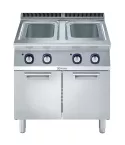 Masina electrica de fiert paste  Electrolux Professional, 24,5+24,5 litri, cu 2 cuve