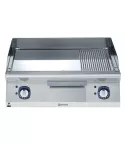 Gratar de banc   Electrolux Professional cu placa 2/3 neteda si 1/3 striata din crom, alimentare electrica, modul complet, control prin termostat