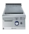 Plita unica alimentare pe gaz Electrolux Professional, jumatate de modul, cu banc din otel moale