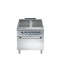 Masina de gatit cu 4 plite patrate (4 kW fiecare) Electrolux Professional, alimentare electrica si cuptor cu alimentare electrica (6 kW)