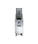 Friteuza tub alimentare gaz Electrolux Professional, 23 litri, cu o cuva si 2 jumatati de cos