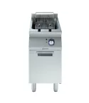 Friteuza electrica Electrolux Professional 18 litri, cu 1 cuva si 2 jumatati de cos, elementi de incalzire interni