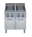 Masina electrica de fiert paste Electrolux Professional, 40+40 litri, cu 2 cuve