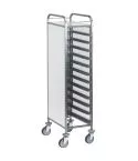 Carucior tavi, inchis, capacitate 12 tavi GN1/1