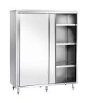 Dulap depozitare vertical cu usi glisante, 3 polite, 1mx70cm