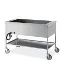 Carucior bain-marie, 3 GN 1/1, h=200 mm