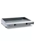 Grill electric striat, de banc, 2 zone de lucru