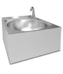 Lavoar de perete pentru spalarea mainilor, robinet controlat electronic