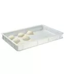 Cutie plastic pentru paline aluat pizza, 600x400x100 mm