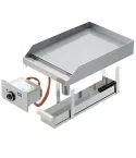 Grill electric cu placa neteda, drop-in, 385x585 mm
