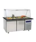 Modul refrigerat pentru preparare, 2 usi, 4xGN1/1