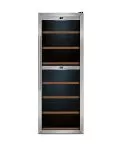 Vitrina de vinuri refrigerata, 2 zone de temperatura, 126 sticle