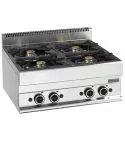 Masina de gatit pe gaz, 4 arzatoare, 17,2 Kw
