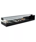 Vitrina sushi cu racitor, 4xGN1/3