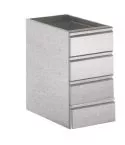 Modul cu 4 sertare, 400x640 mm