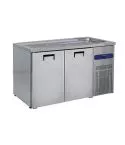 Modul refrigerat de servire, 1 cuva pe dreapta, 2 usi pentru butoaie 50 l