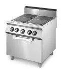 Masina de gatit electrica, 4 plite patrate, cuptor electric static