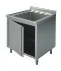 Spalator inchis cu cuva si usa, 700x700 mm