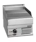 Grill electric cu placa neteda cromata, de banc, 395x520 mm