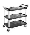 Carucior servire plastic cu 3 niveluri