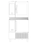 Kit suprapunere pentru cuptor Skyline GN1/1