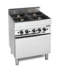 Masina de gatit pe gaz cu cuptor electric, 4 arzatoare